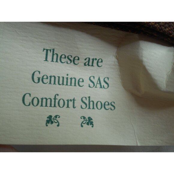 NWOB SAS Women's Brown Size 7W Shoe Tie Tri-pad comfort Free Time Sneaker - Picture 9 of 11